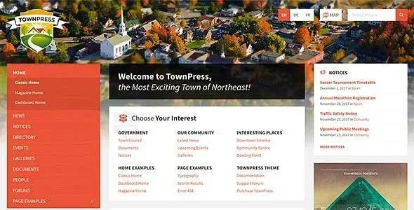 TownPress nulled Themes 3.8.12