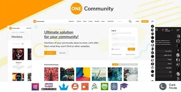OneCommunity nulled Themes 3.7.9