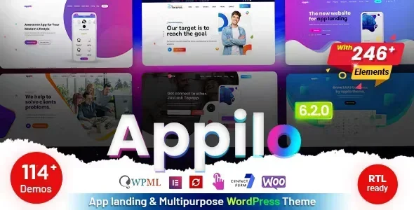 app landing page nulled Themes 7.0.0